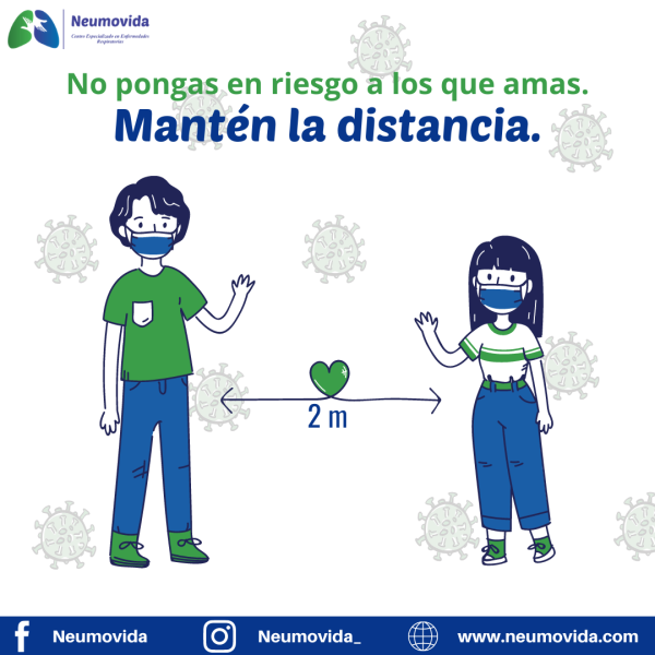 Distanciamiento Ilustrativo - Neumovida